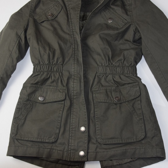 Host Pickedπ- Jou Jou Faux Fur Hood Green Jacket - Picture 5 of 7